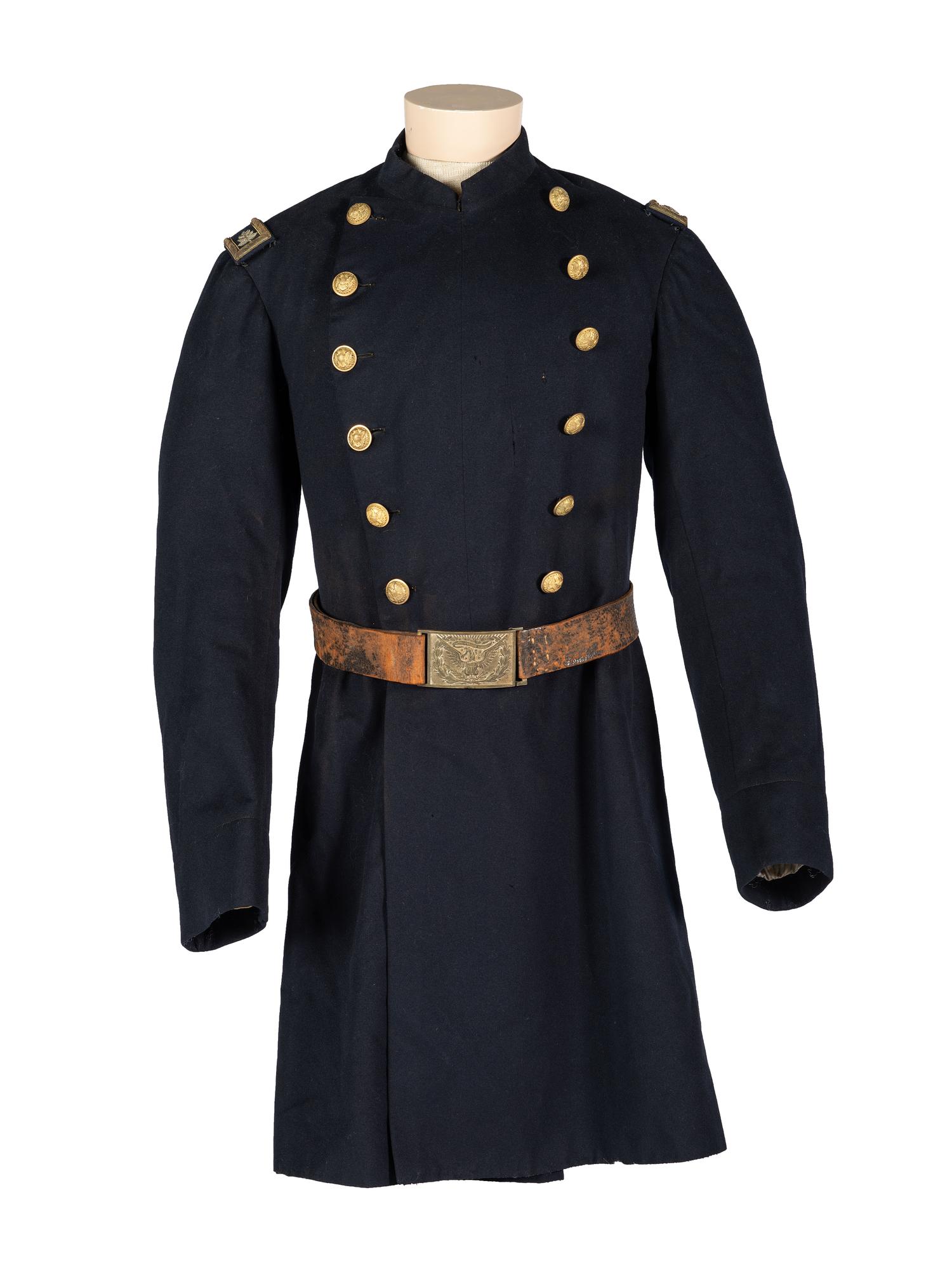 [CIVIL WAR]. Union Lieutenant Colonel's double-breasted frock coat.