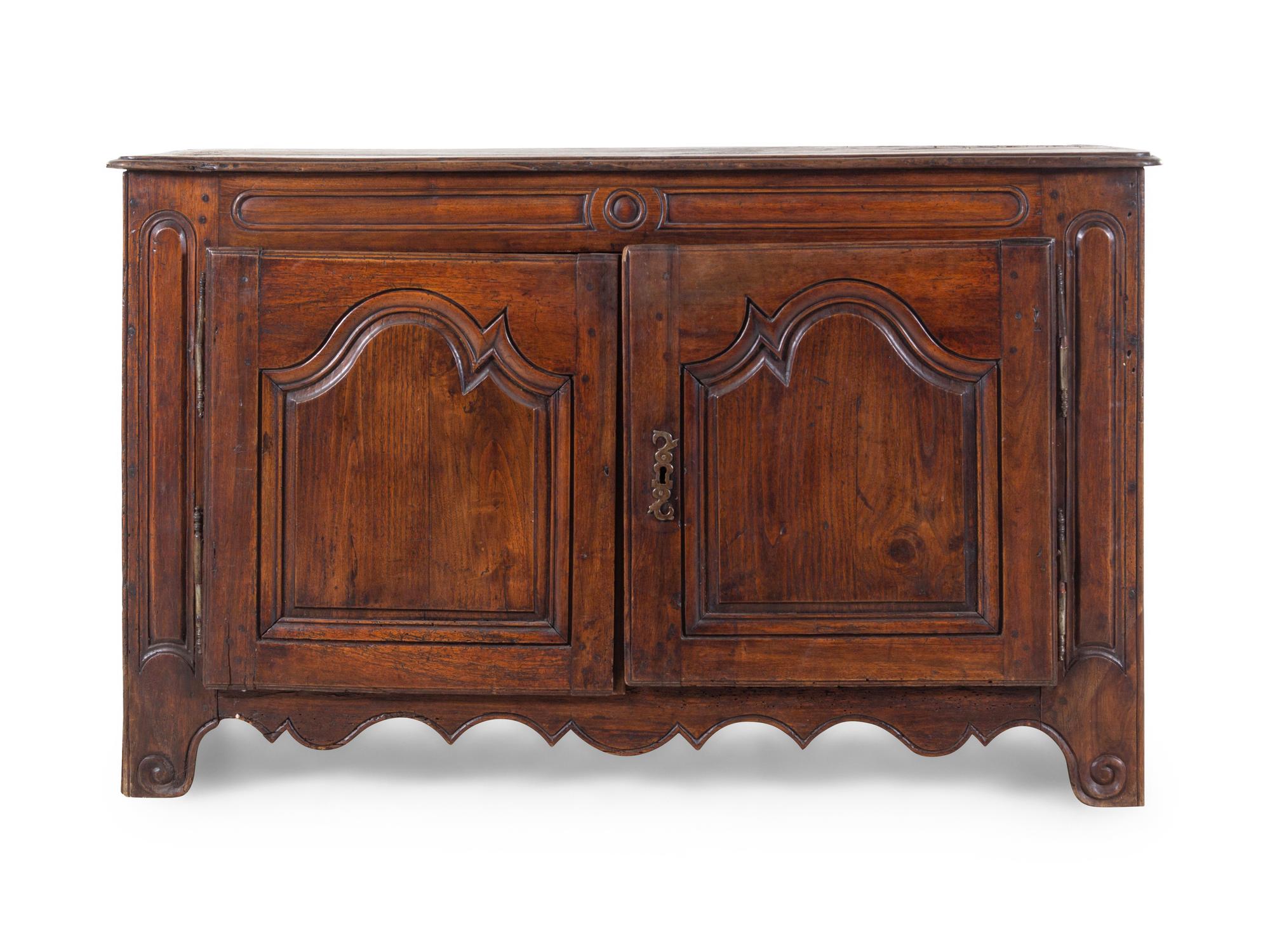 A French Provincial Oak Cabinet