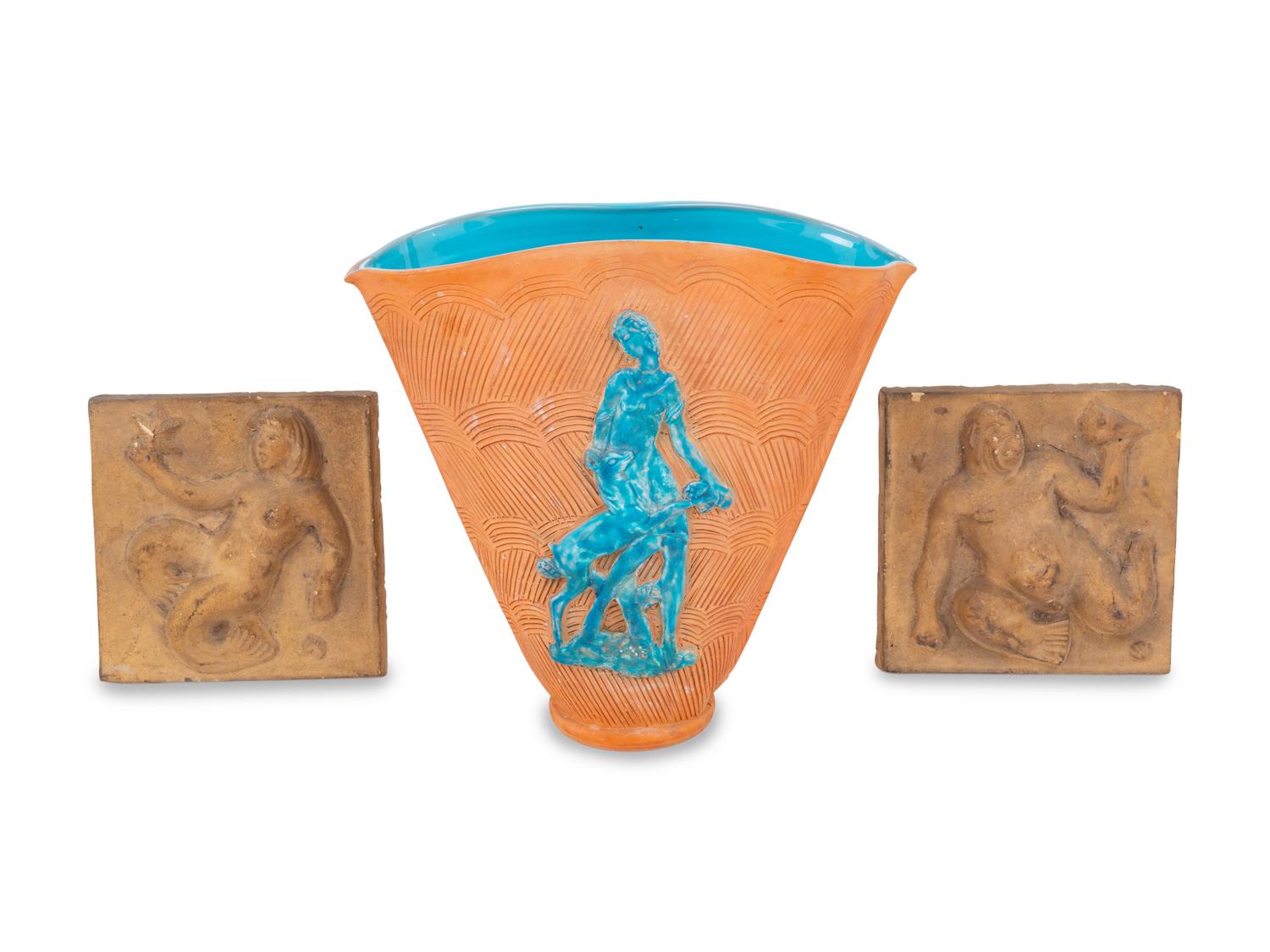 An Italian Art Deco Ceramic Vase