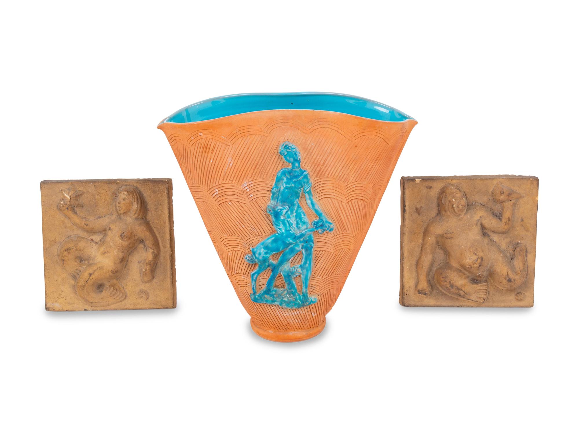 An Italian Art Deco Ceramic Vase