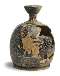 An Attic Red-Figured Squat Lekythos