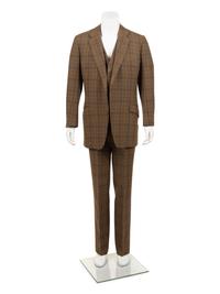 Huntsman and Sons Tailored Three-Piece Suit, Worn By Rex Harrison, 1984