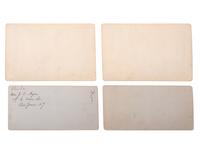 [NATIVE AMERICANS - WESTERN AMERICANA]. BRODECK, H.H., photog. 4 stereoviews of Sitka, Alaska.