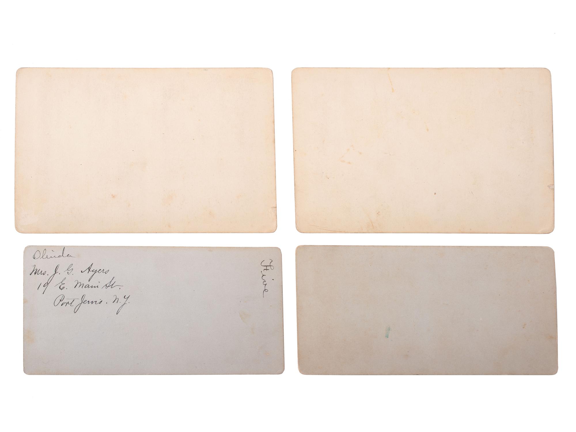 [NATIVE AMERICANS - WESTERN AMERICANA]. BRODECK, H.H., photog. 4 stereoviews of Sitka, Alaska.