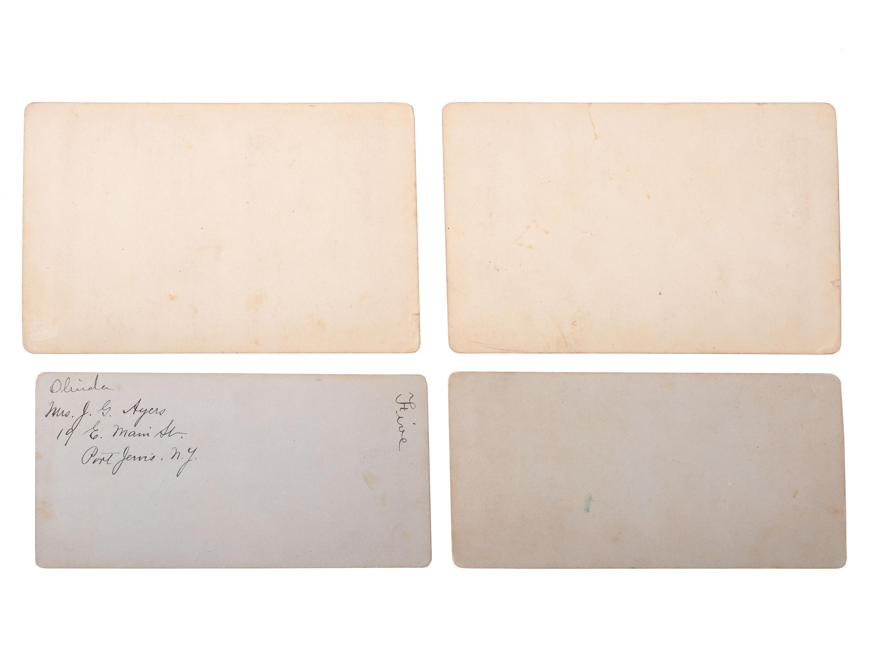 [NATIVE AMERICANS - WESTERN AMERICANA]. BRODECK, H.H., photog. 4 stereoviews of Sitka, Alaska.