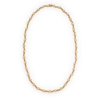 Oscar Heyman, Diamond, Platinum, and Yellow Gold Necklace