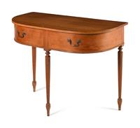 A Federal Cherrywood Console Table