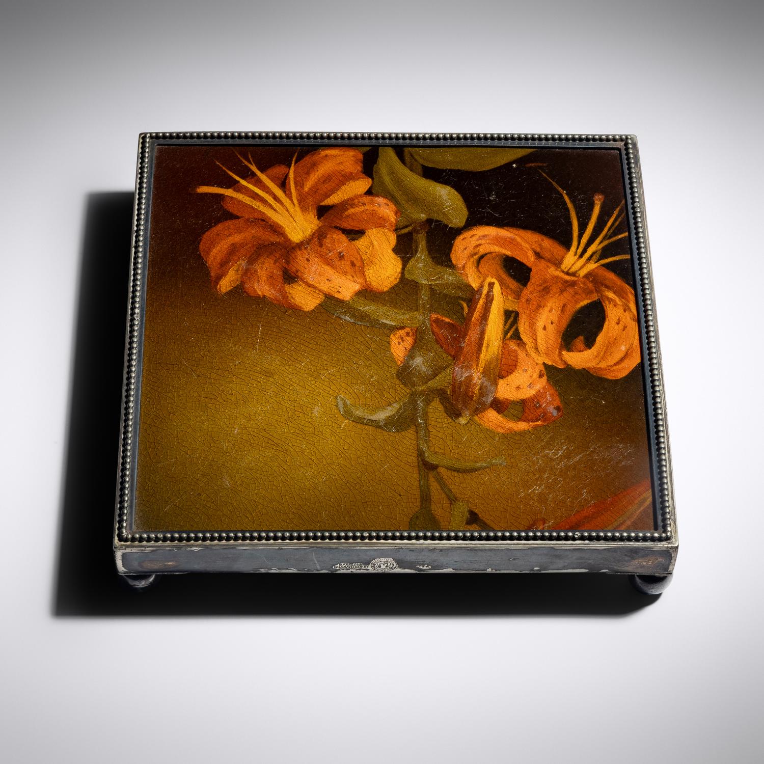 Pottery tile, 1911 Rookwood, USA