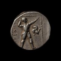 [ANCIENTS] PAMPHYLIA. Aspendos (c. 370-333 BC). Ar Stater. (10.4 g, 23mm).