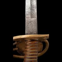 Cent Guard Style Presentation Sword of Capt. A.T. Farwell 179th NY Infantry, KIA at The Crater and the Sword Captured by Capt. J.B. Hughes, 11th AL Infantry
