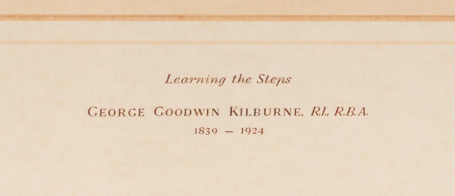 Learning the Steps, 1869