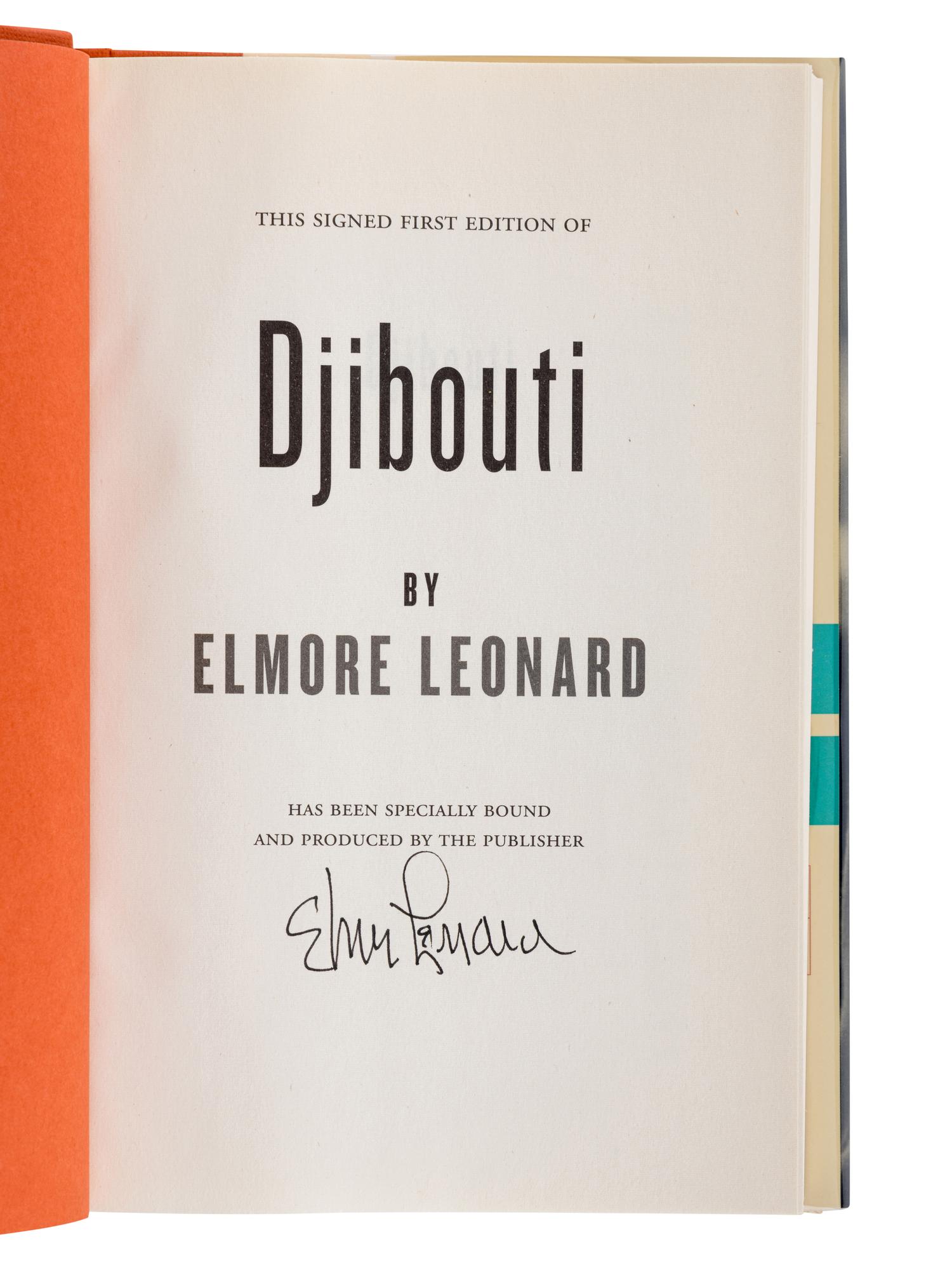 LEONARD, Elmore (1925-2013). A group of 16 works by Leonard, ALL FIRST EDITIONS, MOST SIGNED, comprising: