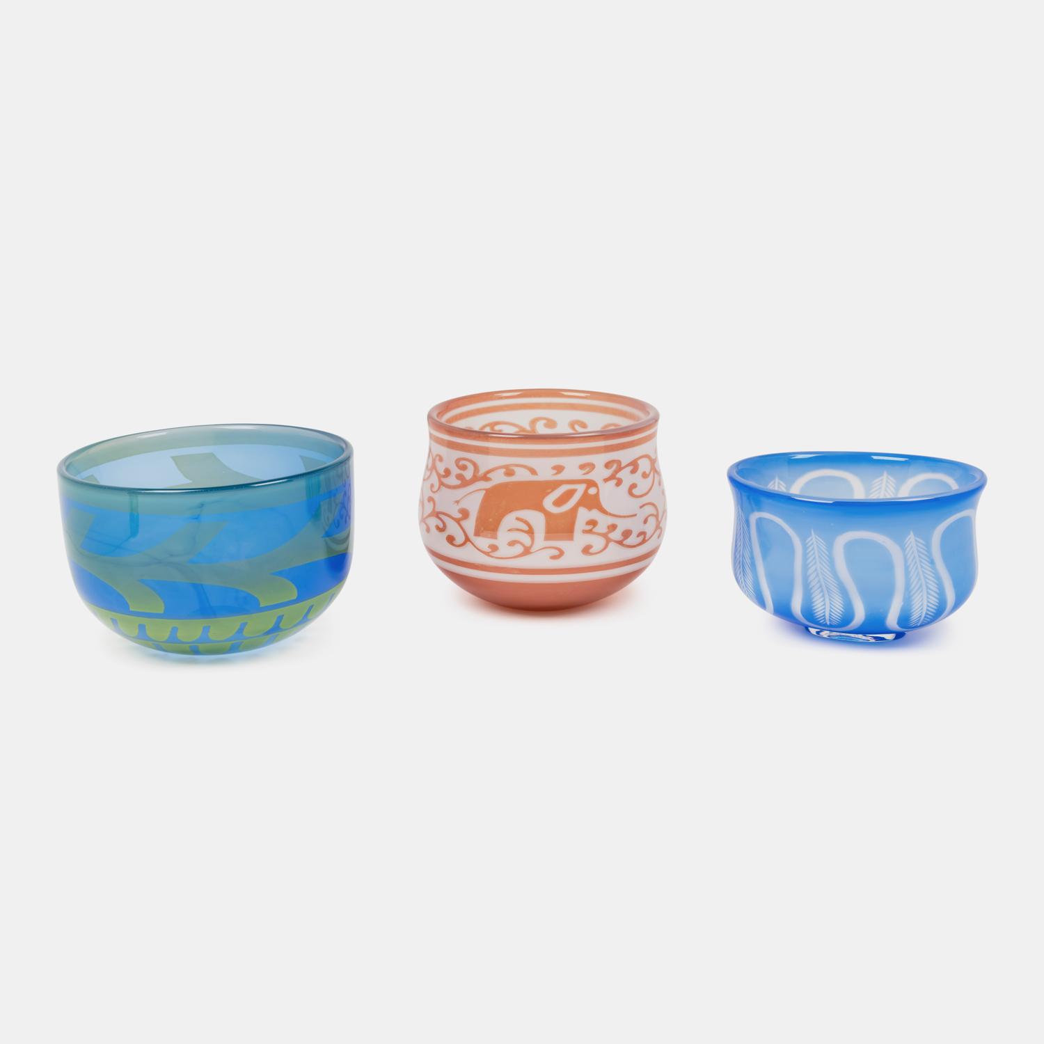 Collection of Three Bowls