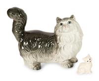 A Collection of Cat Figures