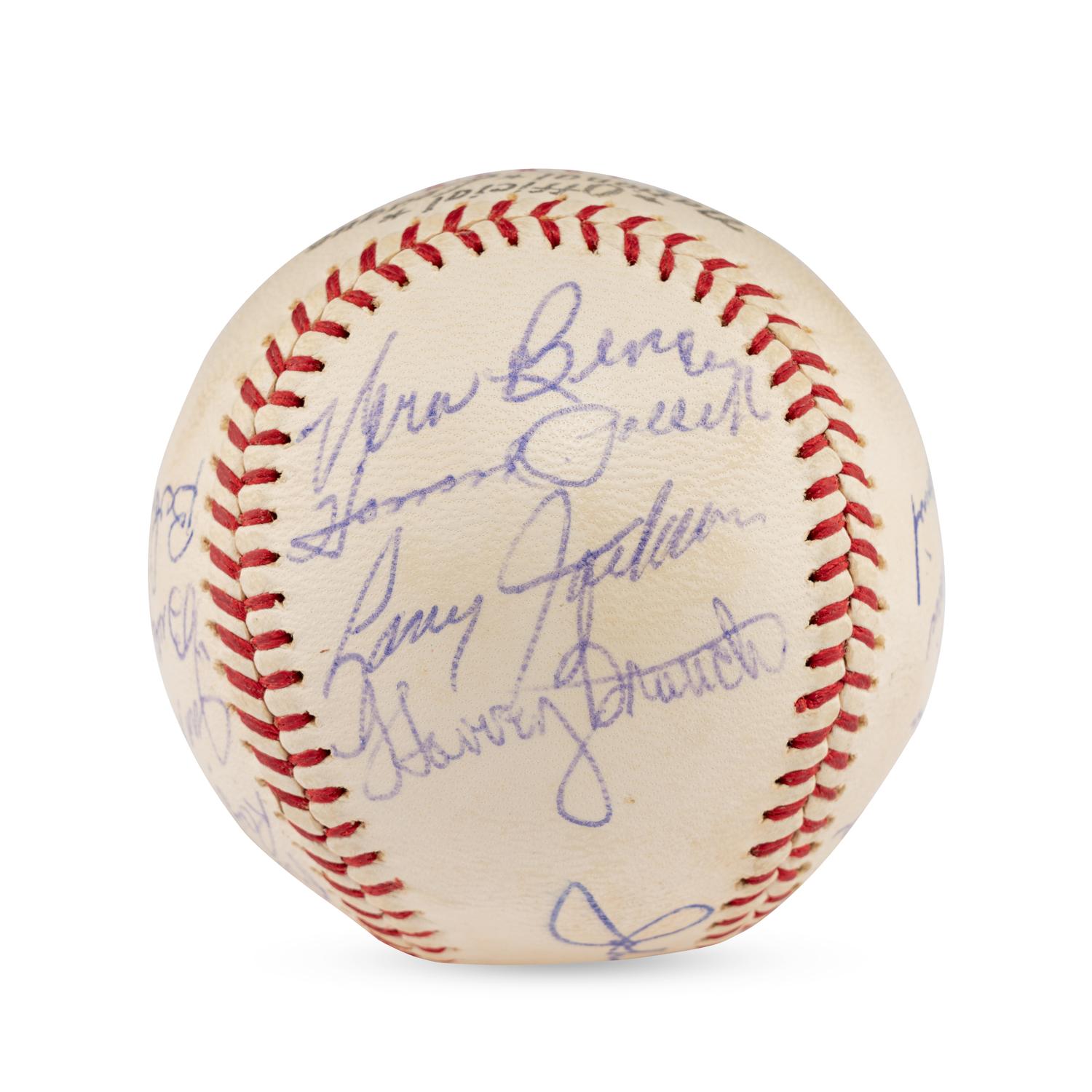 A 1962 St. Louis Cardinals Team Signed Autograph Baseball (Beckett Authentication Services)