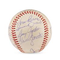 A 1962 St. Louis Cardinals Team Signed Autograph Baseball (Beckett Authentication Services)