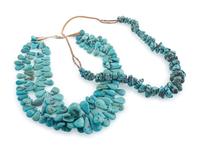 Pueblo Turquoise Necklaces
