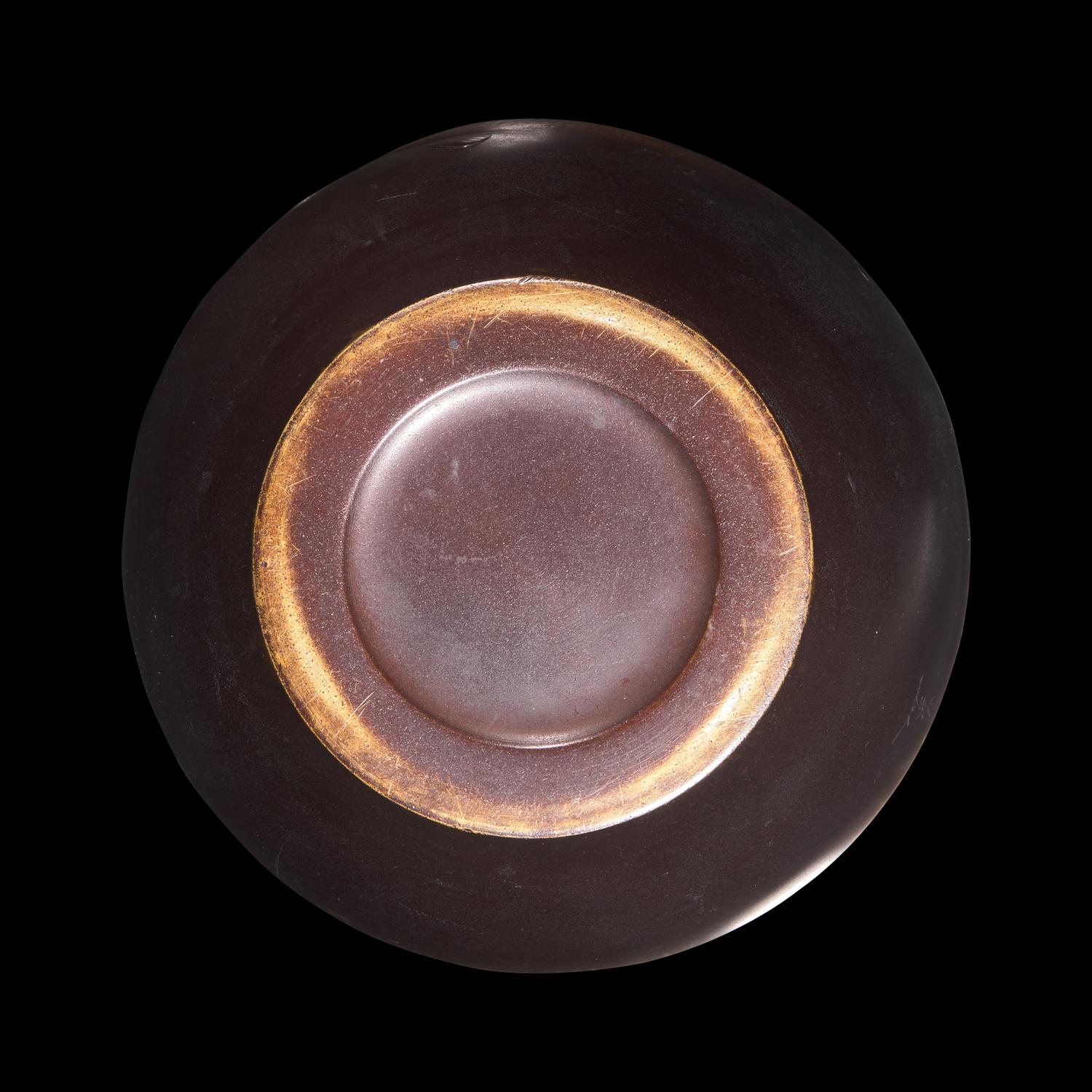A Japanese Bronze 'Koi' Vase