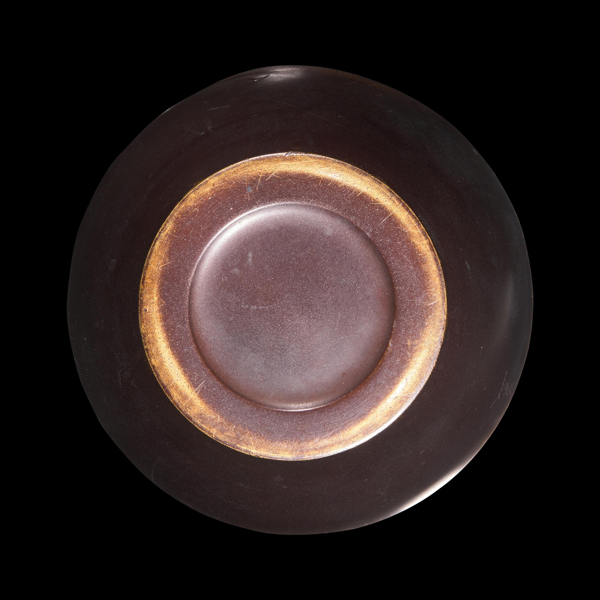 A Japanese Bronze 'Koi' Vase