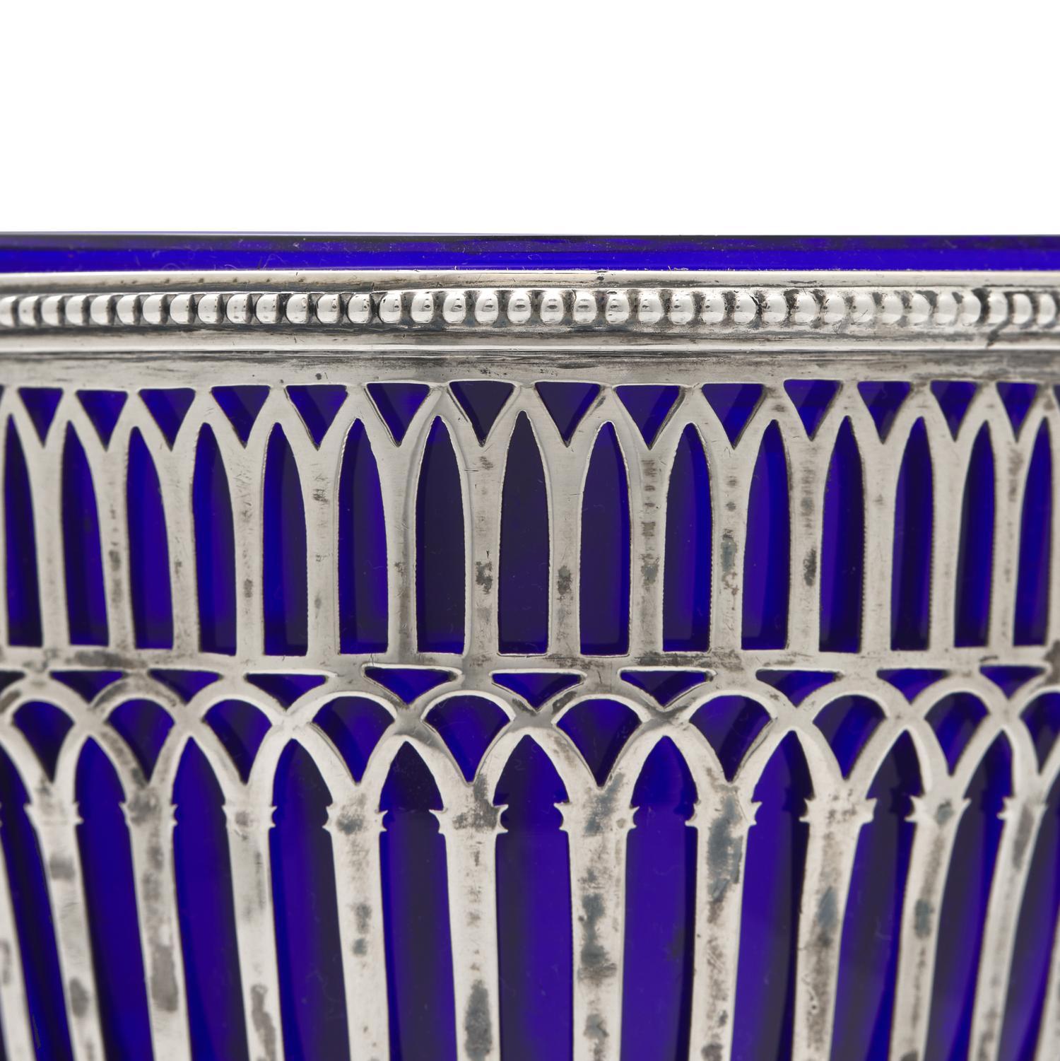 A George III Pierced Silver Sugar Basket