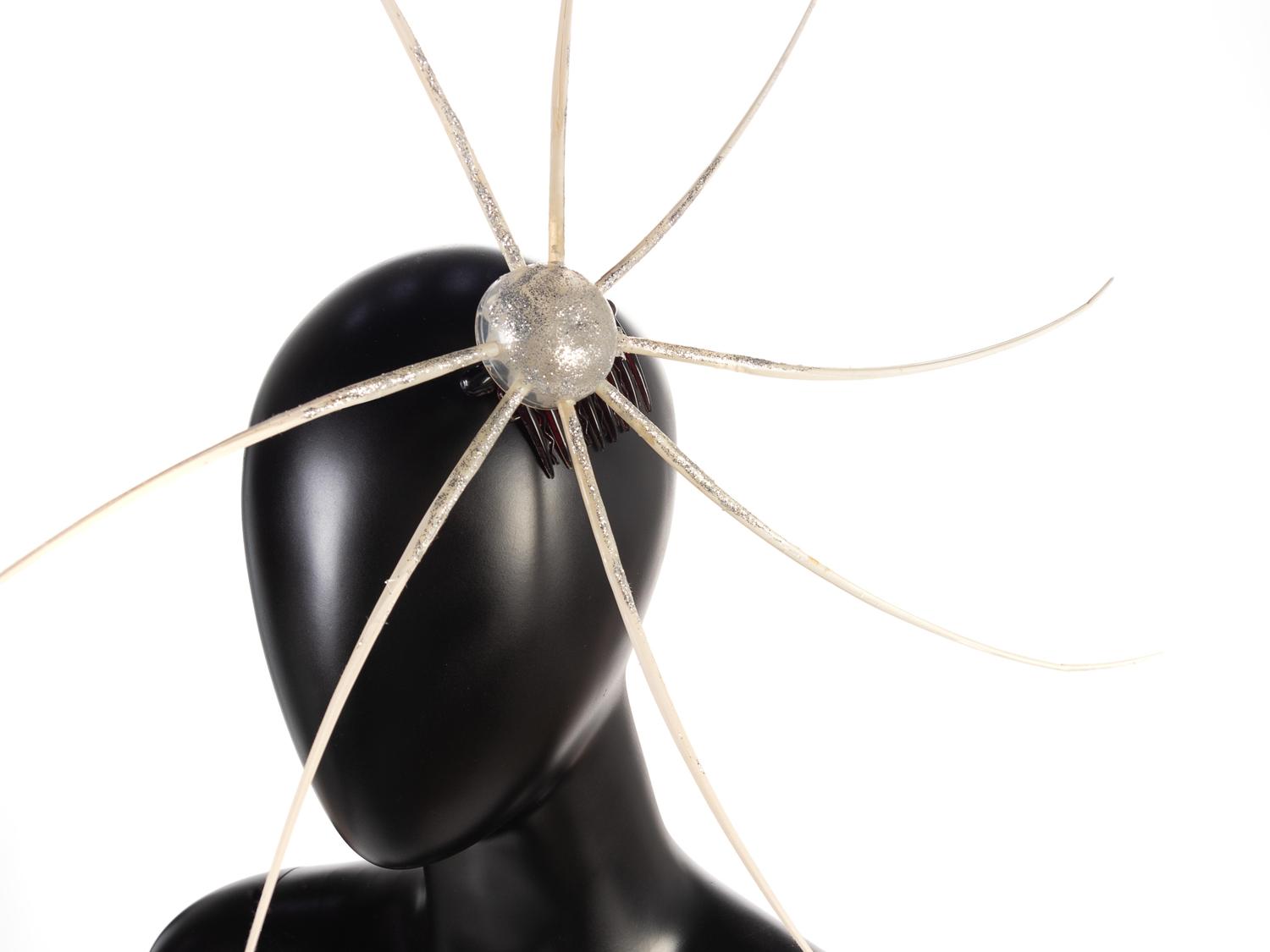 Two Head Pieces, one by Maxim's Paris, 1980-90s