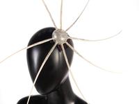 Two Head Pieces, one by Maxim's Paris, 1980-90s
