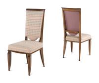 A Set of Eight Art Deco Dining Chairs Attributed to Jean Pascaud