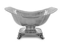 A Continental Silvered Metal Centerpiece Bowl