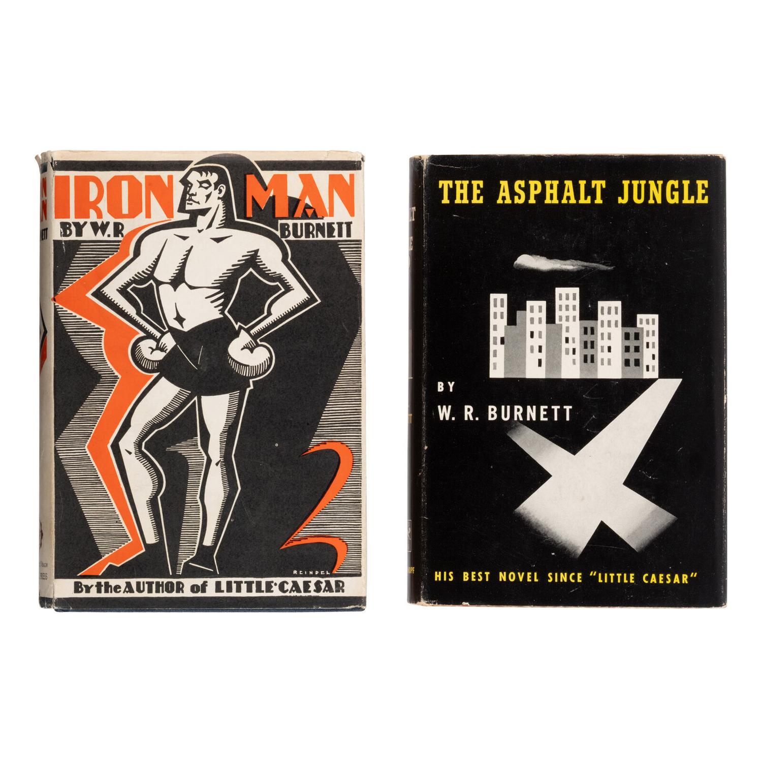 Burnett, W. R. (1899-1982). Iron Man . New York: Lincoln Mac Veagh/The Dial Press, 1930.