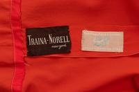 Teal-Traina Evening Dress, 1940s