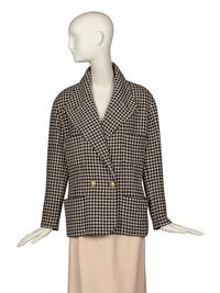 Chanel Houndstooth Jacket, 1980s