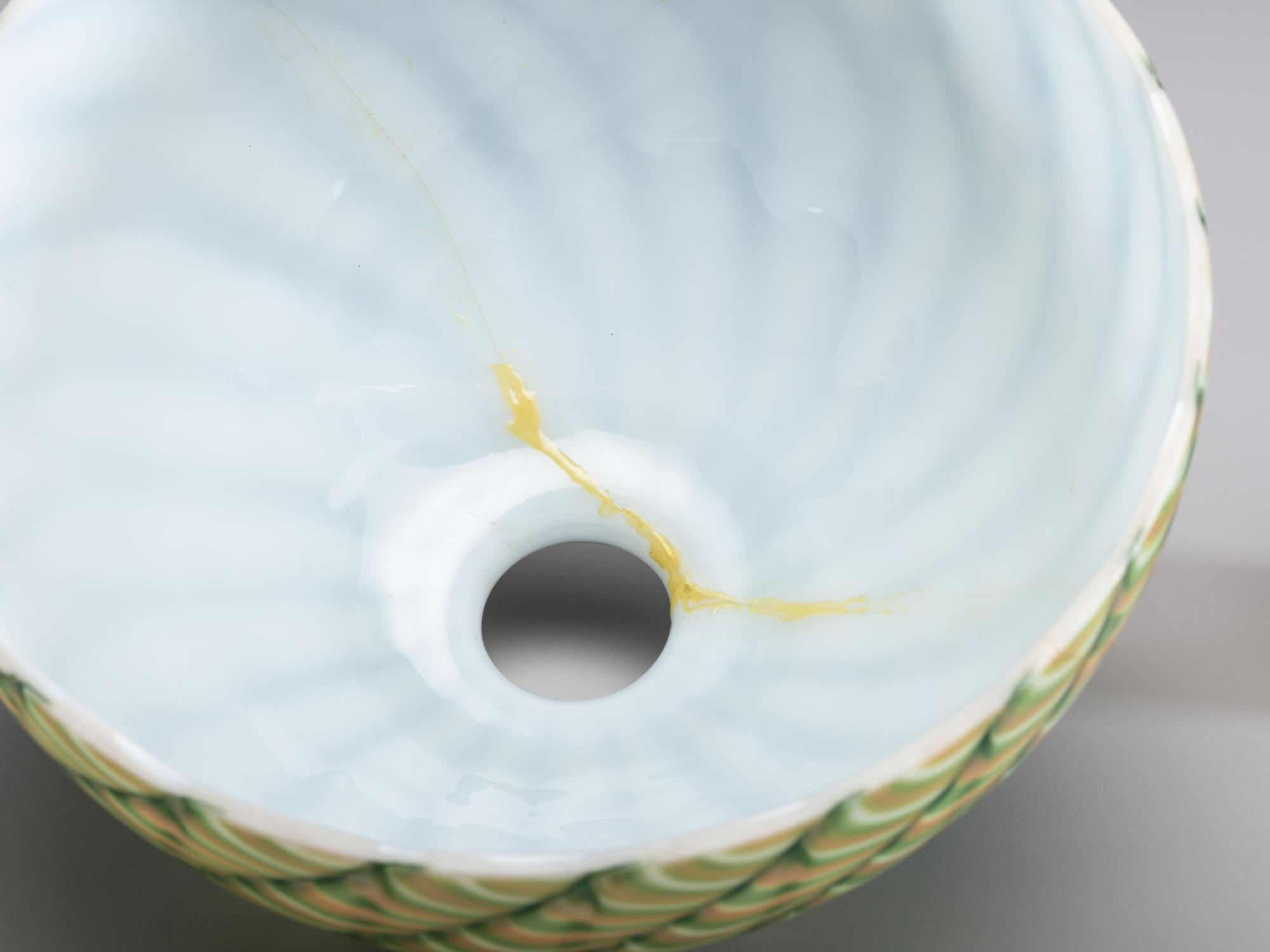 A Lundberg Studios Glass Shade