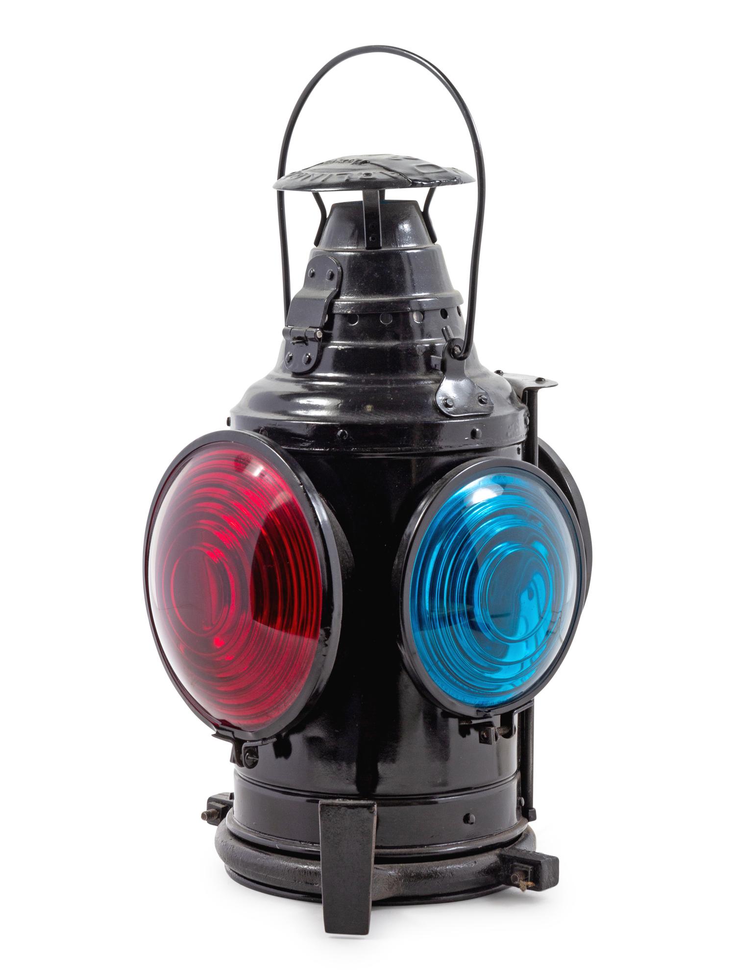 A Denver & Rio Grade 4-Light Railroad Lantern
