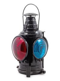 A Denver & Rio Grade 4-Light Railroad Lantern