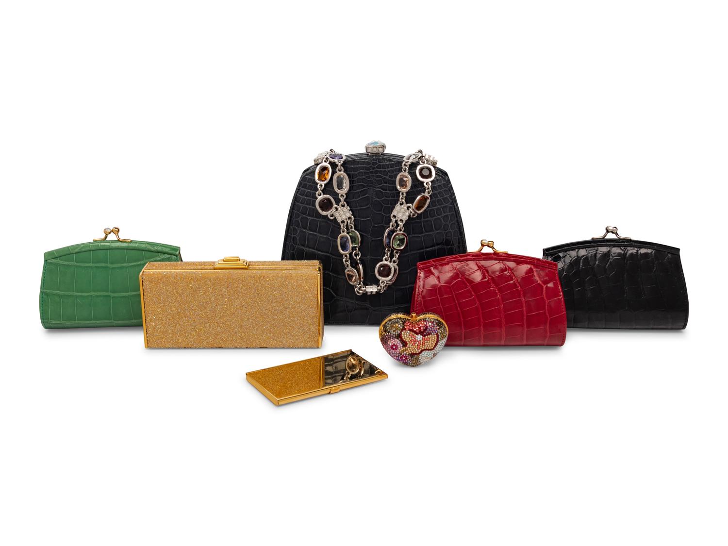 Seven Judith Leiber Accessories