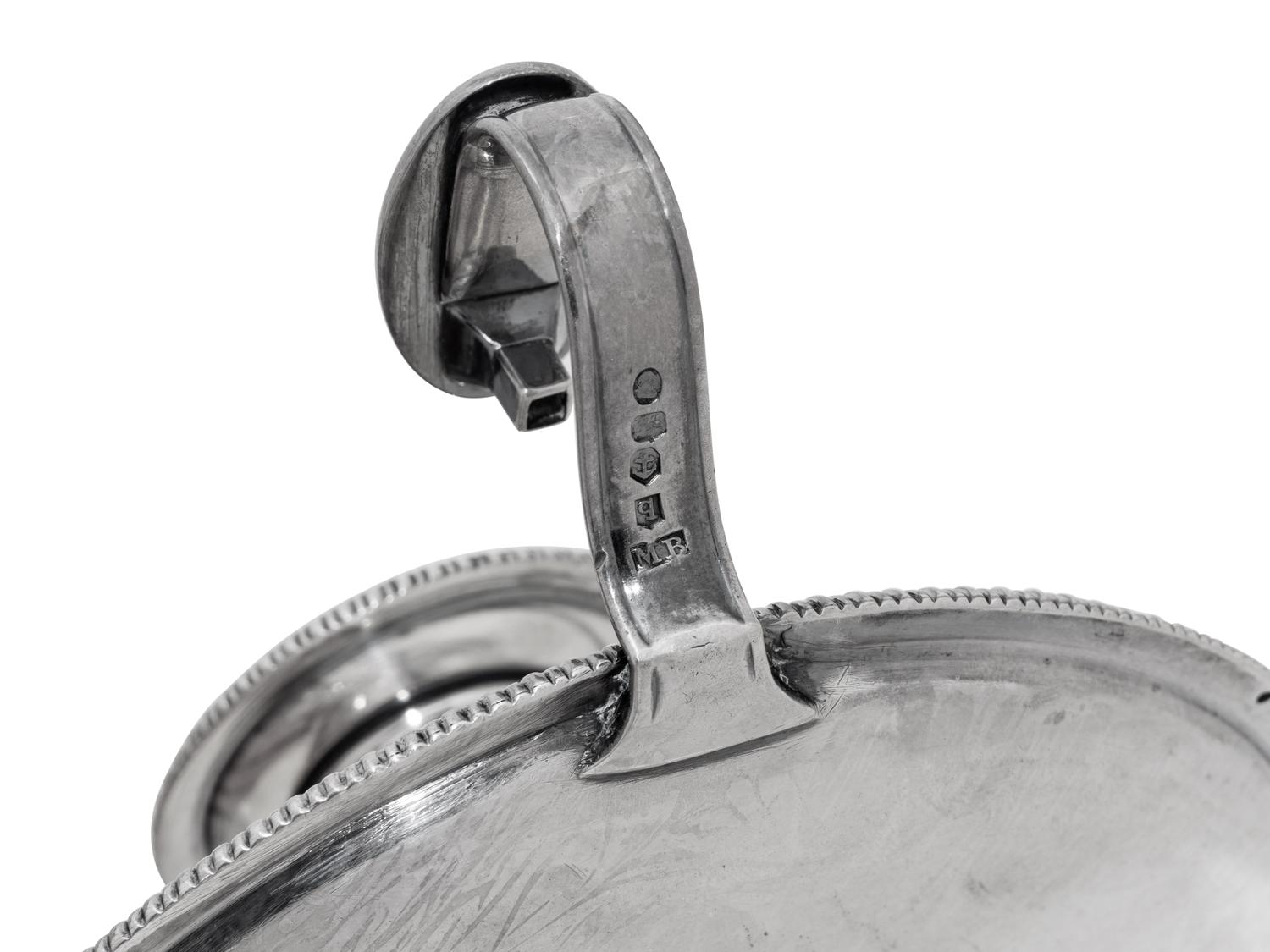 Two English Silver Table Articles