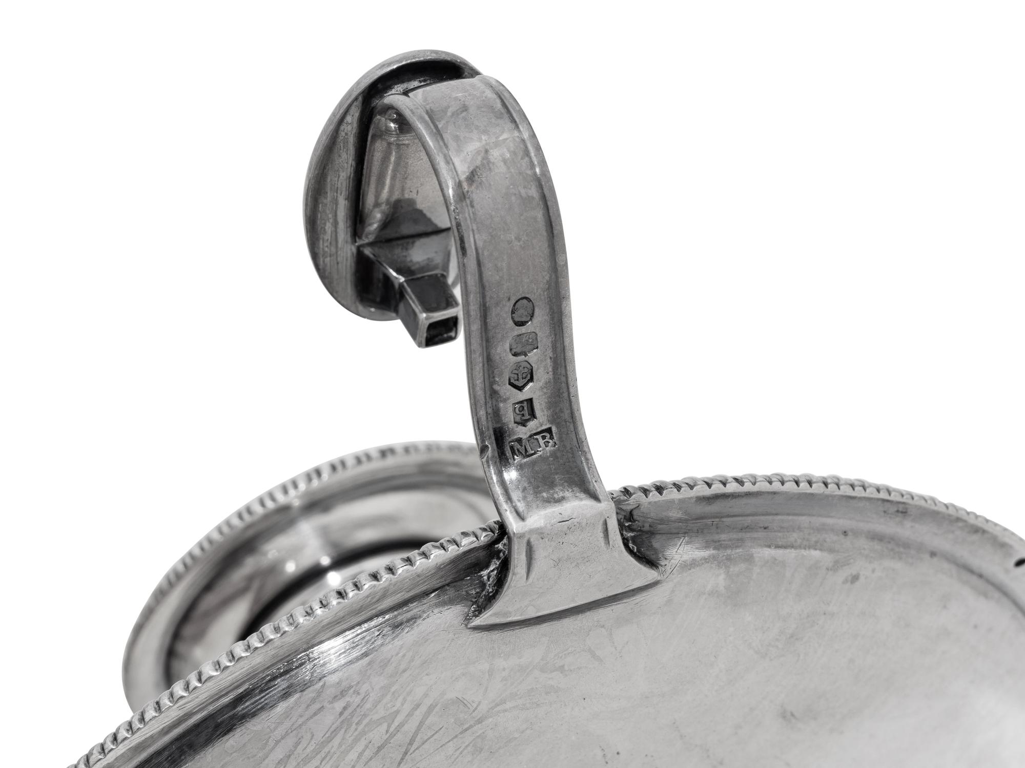 Two English Silver Table Articles