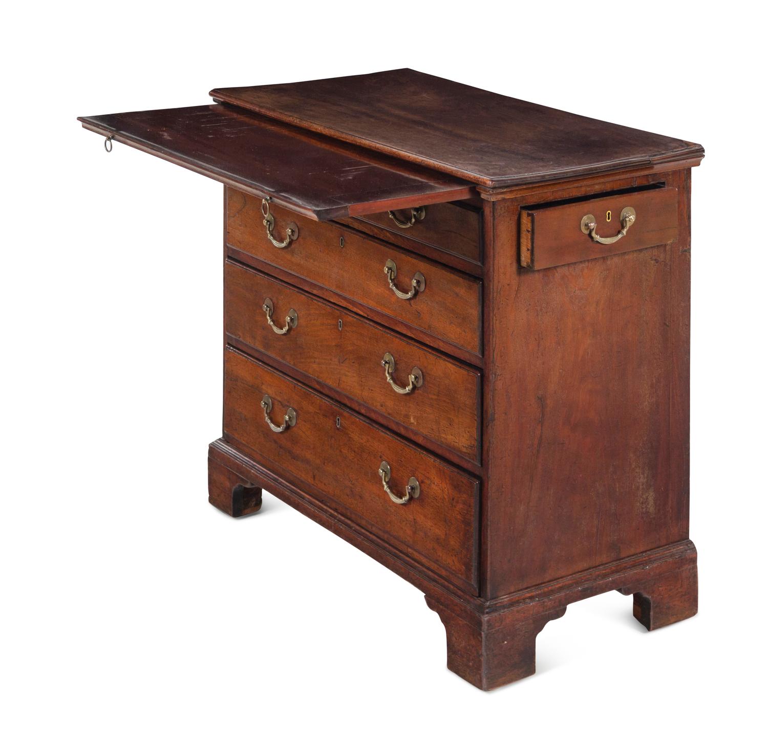 A George III Mahogany Bachelor's Chest
