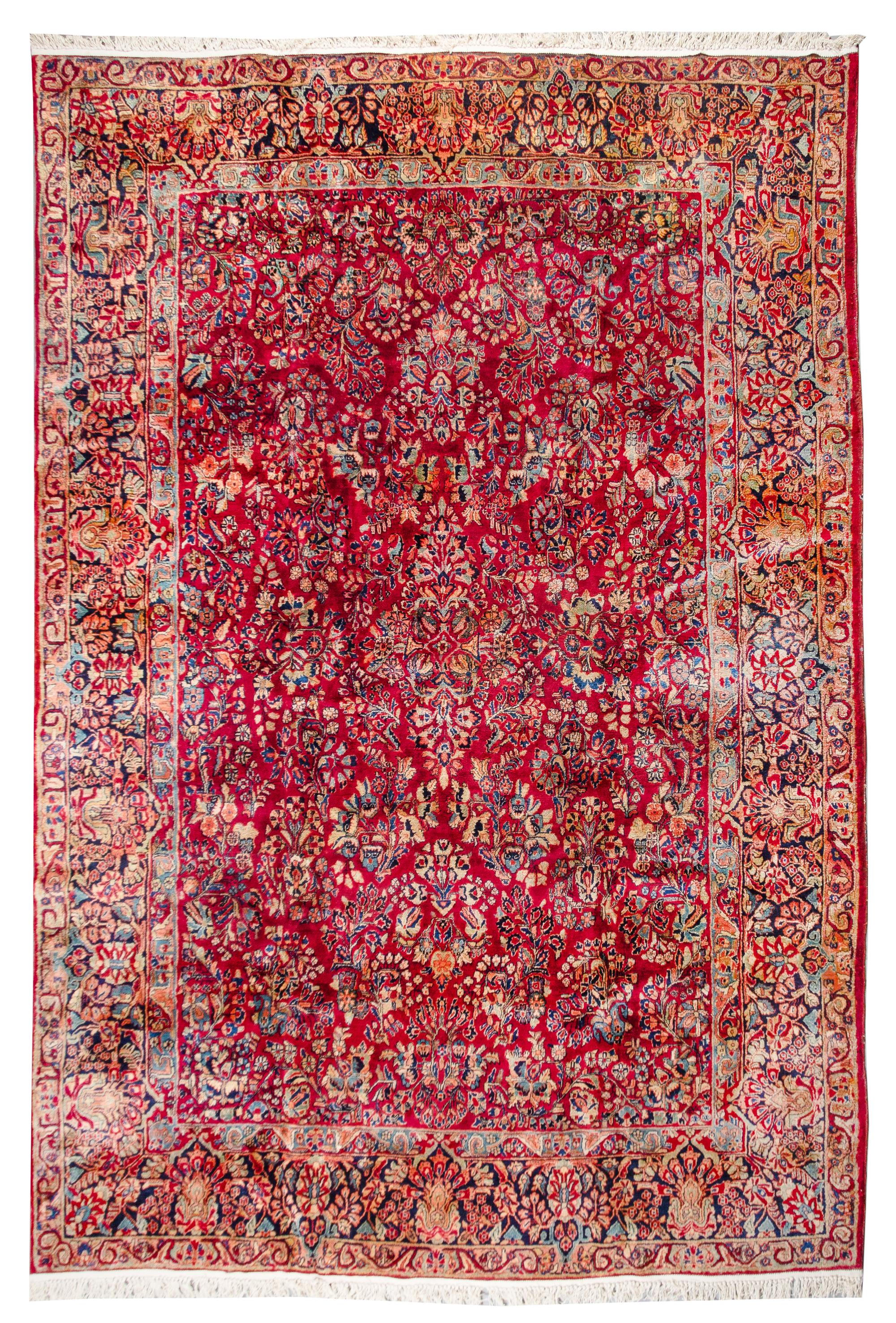 A Sarouk Wool Rug 11 feet 10 inches x 8 feet 6 inches. — 20TH CENTURY
