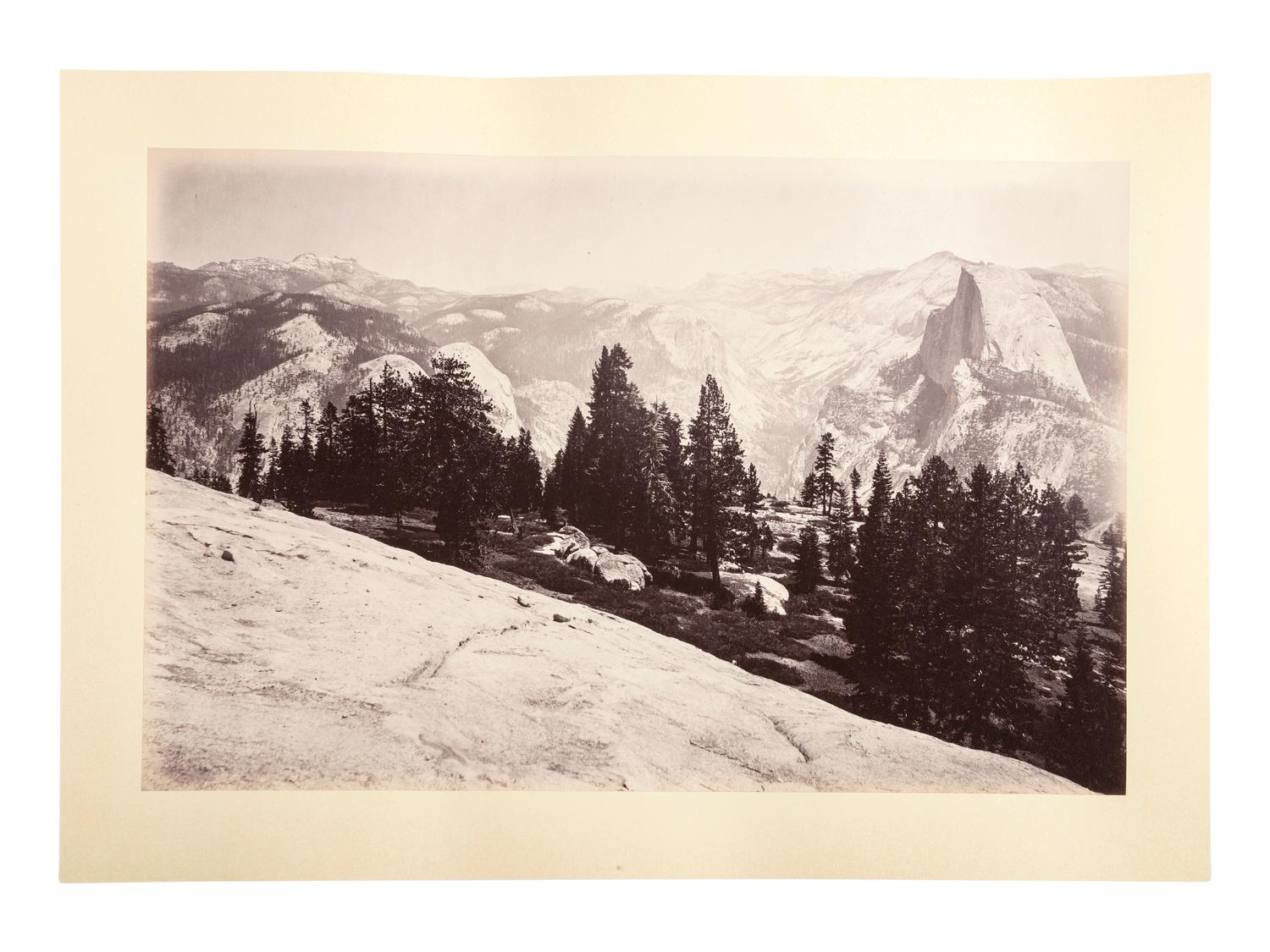 WATKINS, Carleton (1829-1916), photographer. Yo-semite Valley: Photographic Views of the Falls and Valley of Yo-semite in Mariposa County, California. San Francisco: N.p., 1863.