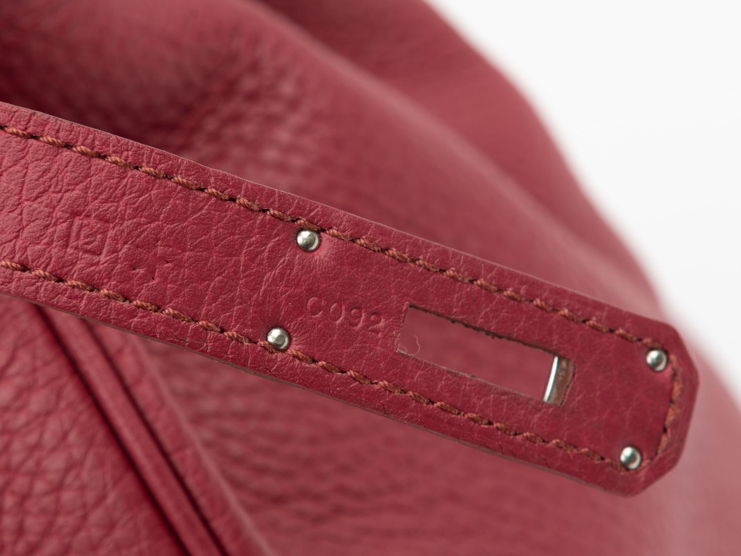 Hermès Ruby Clemence 35cm Birkin, 2000