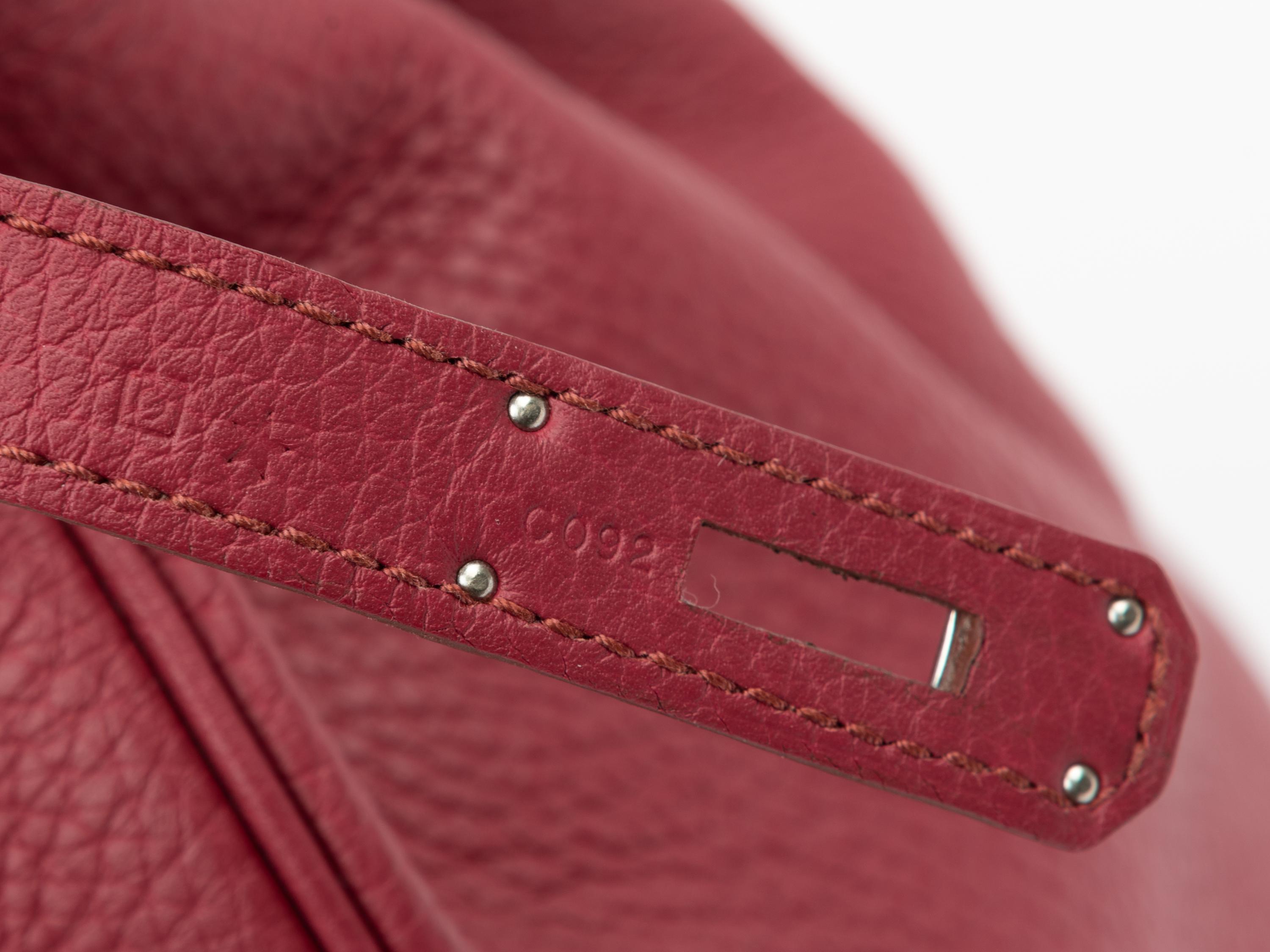 Hermès Ruby Clemence 35cm Birkin, 2000