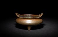 A Chinese Bronze Incense Burner