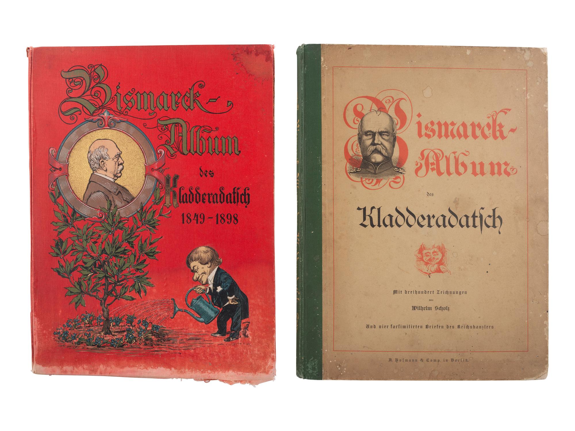 [VON BISMARCK, Otto (1815-1898)]. A group of 5 works, incl. RARE Yiddish pamphlet. Warsaw, 1932.