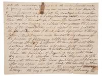 [SLAVERY & ABOLITION] -- [TEXAS] -- YOUNG, John (1802-1852). Manuscript "opinion on the Texes [ sic ] question" signed ("John Young") as U.S. Representative from the state of New York. 3 April 1837.
