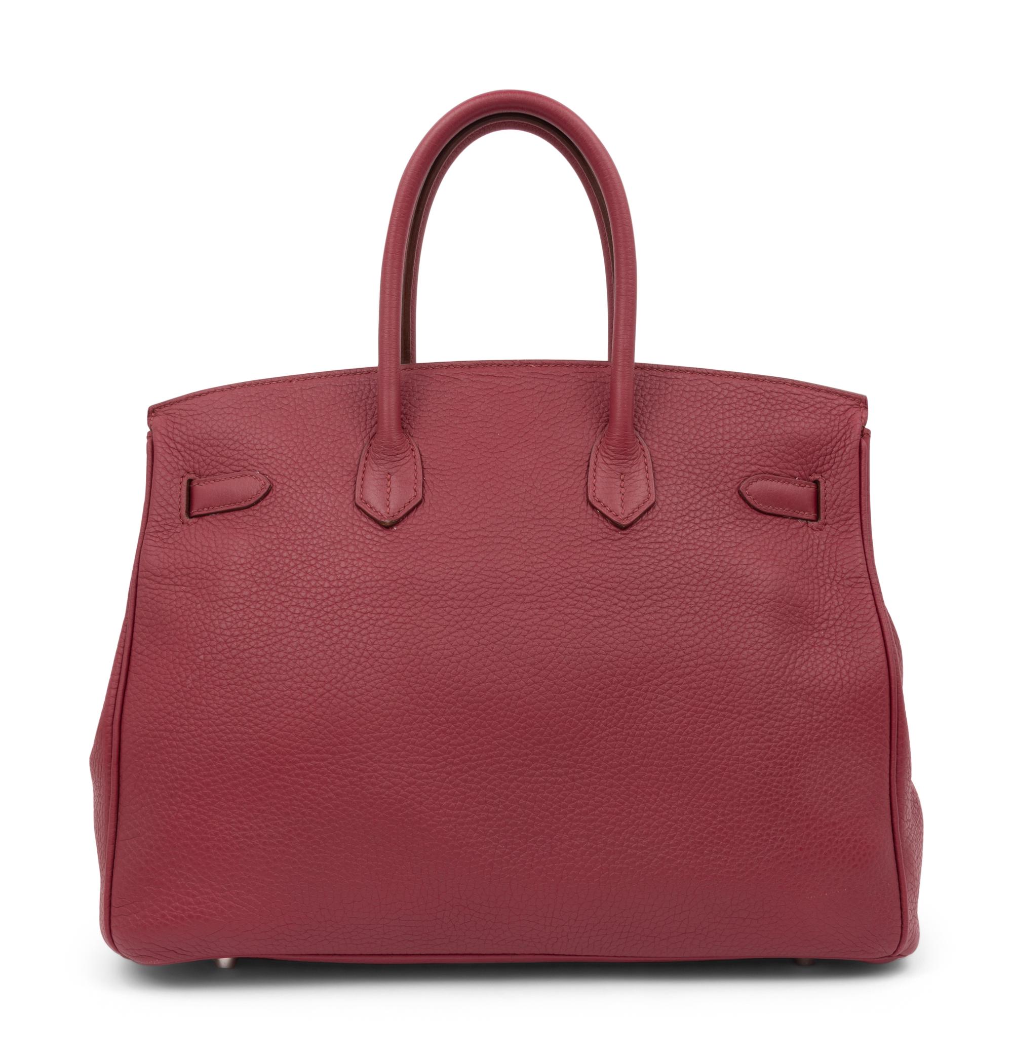 Hermès Ruby Clemence 35cm Birkin, 2000