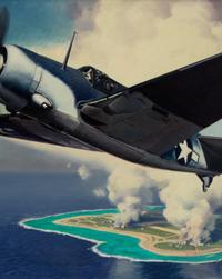LEYDENFROST, Alexander (1888-1961). Our Navy's Sunday Punch: The Helldiver (SB2C). c. 1944