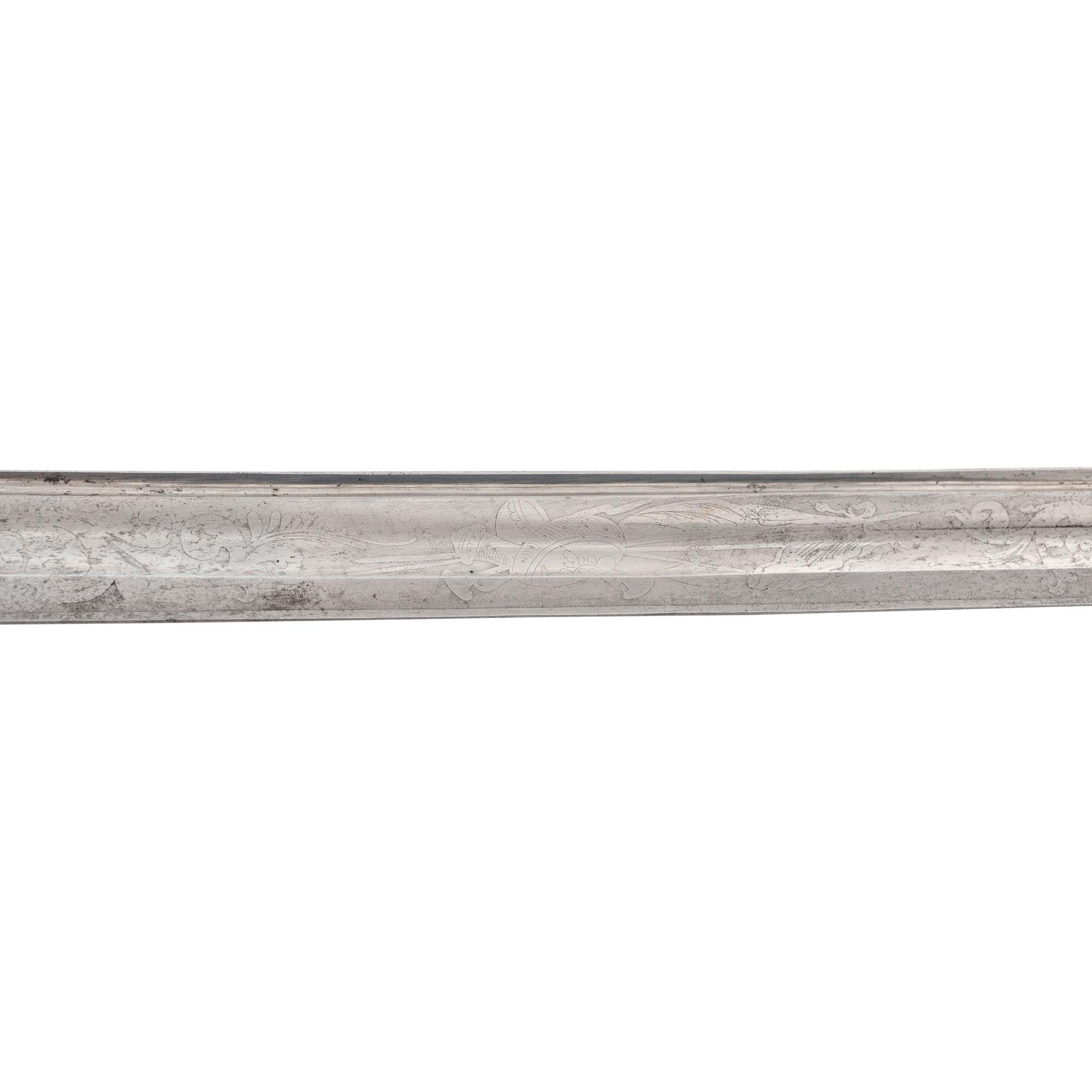 Klingenthal US Model 1850 Staff & Field Officers Sword Presented to Lt. (later Major) W.S. Collier with Framed Pictures