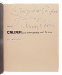 CALDER, Alexander (1898-1976). Calder. An Autobiography with Pictures. London: Allen Lane The Penguin Press, 1967.