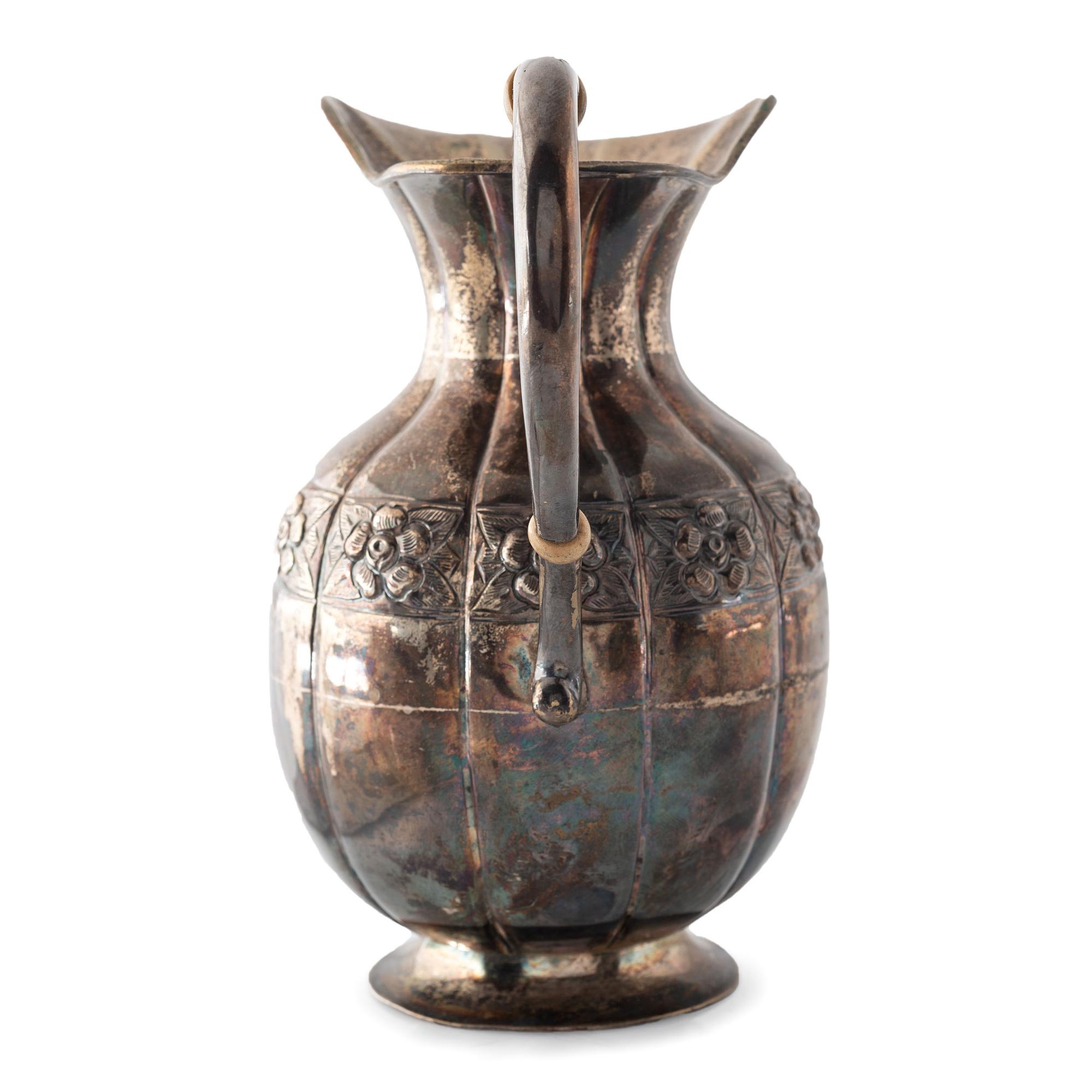 Mexican Sterling Silver Pitcher